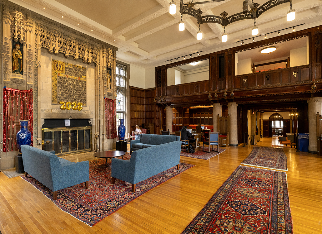 The newly renovated Great Hall in Tower Court