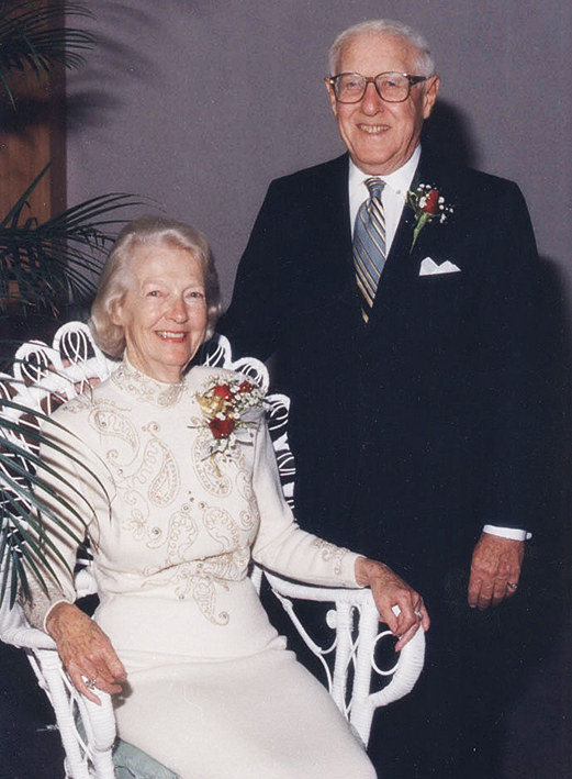 Grace W. and Robert S. Stone, whose generous gift in 1981 launched the Stone Center for Developmental Services and Studies