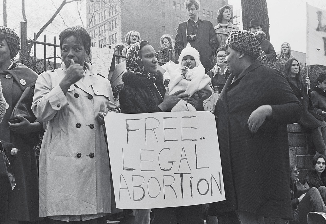 Protestors in New York City in 1970