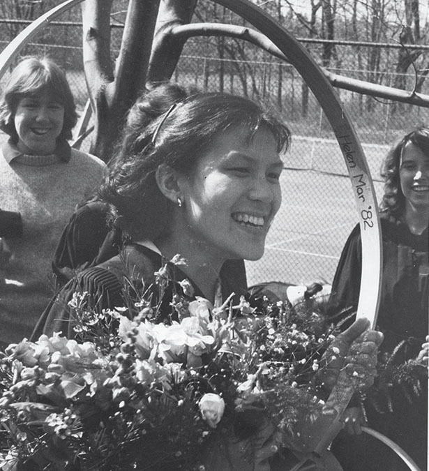 A photo of Helen Marr Poon, the winner of the 1982 race