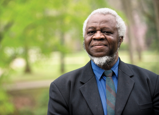 A photo portrait of philosophy professor Ifeanyi Menkiti