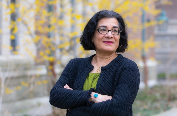 A photo portrait of Vanita Datta, French professor