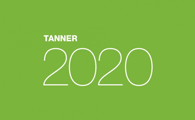 Sign reading Tanner 2020