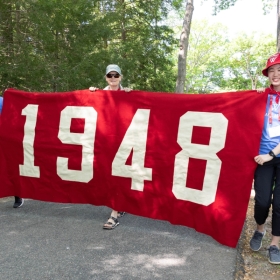 The class of 1948 banner