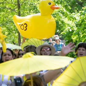 Class of 2003 giant rubber duckie