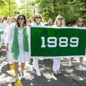 The class of 1989 in the parade