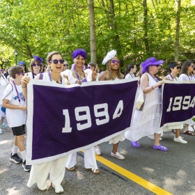 The class of 1994 in the parade