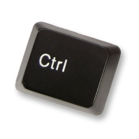 Photo of a computer's CTRL key