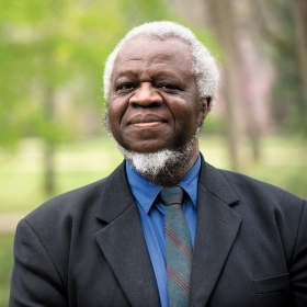A photo portrait of philosophy professor Ifeanyi Menkiti