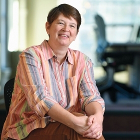 Portrait of Katie Hall '84